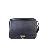 کیف 207 مشکی کلاسیک دراتی همراه با قفل سگک دار