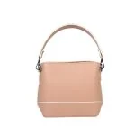 پشت کیف چرم طبیعی کرمی 520