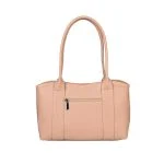 پشت کیف چرم زنانه 522 رنگ کرمی