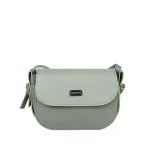 کیف سبز چرم طبیعی زنانه دراتی