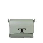 کیف دستی سبز پاستلی چرم زنانه 704