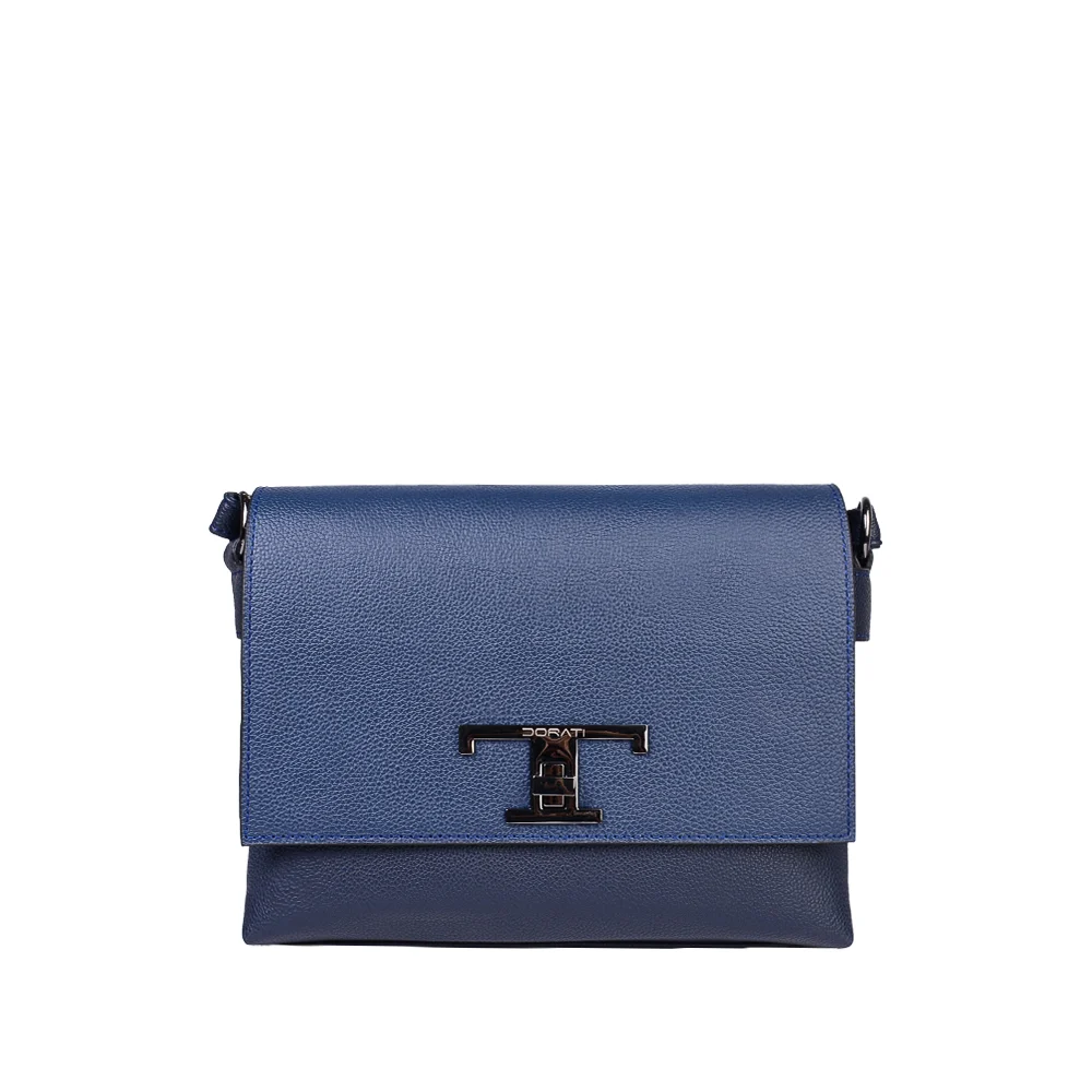 704 (3) کیف دستی سورمه ای چرم زنانه 704