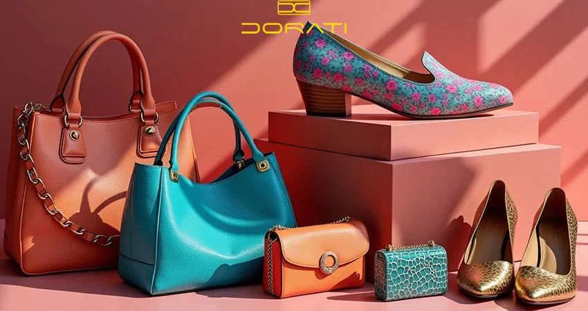 کیف و کفش طرح دار