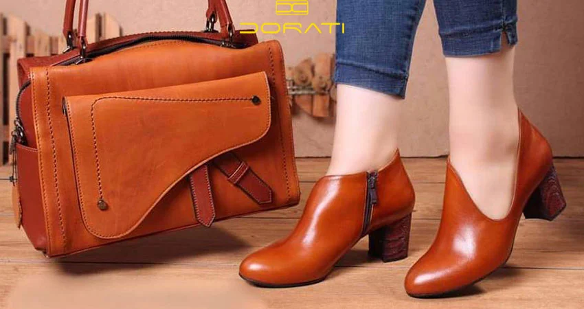 کیف و کفش دقیقا همرنگ