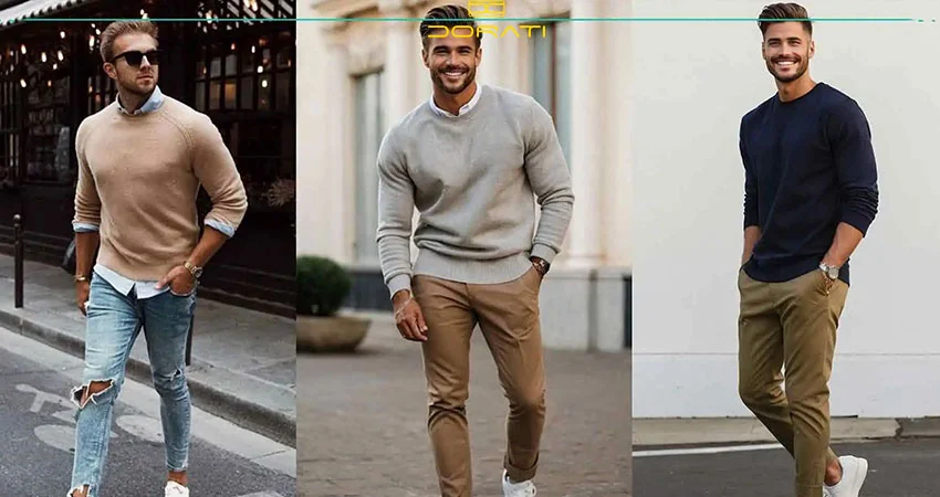 نکات کلیدی برای ست کردن (لایه‌بندی) لباس‌های پاییزی مردانه