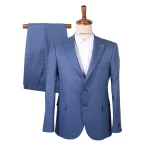 کت و شلوار مردانه سورمه ای ساده