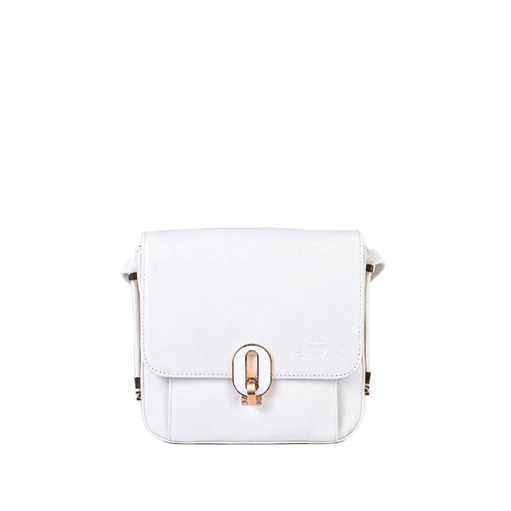 women-leather-bag-422-1 نمای رو به رو کیف چرم زنانه ۴۲۲ رنگ سفید