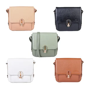 نمای رو به رو تمام رنگ های کیف چرم زنانه ۴۲۲