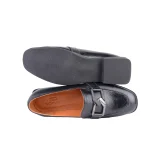 نمای بالا و زیره ی کالج چرم زنانه