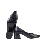 نمای بغل و زیره کفش چرم زنانه لیزارد