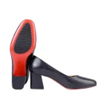 نمای بغل و زیره کفش چرم زنانه ۵۴