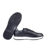 نمای بغل و زیره کتانی چرم زنانه