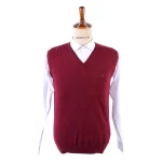 جلیقه زرشکی مردانه دراتی