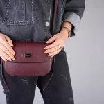 کیف چرم دستی زنانه دراتی رزنگ ترند سال چری