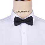 تن‌پوش پاپیون مشکی طرح‌دار