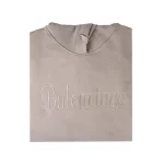 نمای بالا هودی یونیسکس رنگ کرم