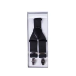 نمای رو به رو ساسبند مردانه دراتی رنگ مشکی