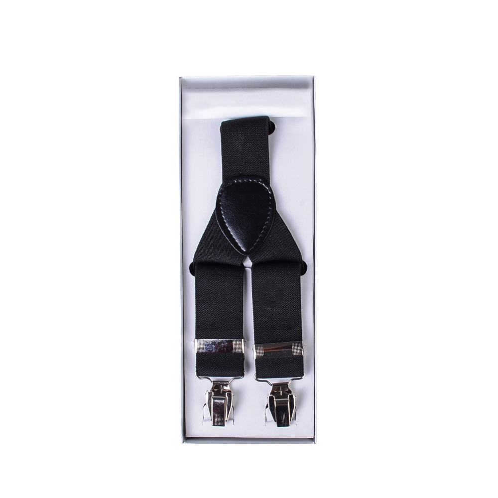 نمای رو به رو ساسبند مردانه دراتی رنگ مشکی