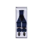 نمای رو به رو ساسبند مردانه دراتی رنگ سورمه‌ای