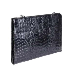 نمای بغل کیف چرم هولدر مدارک