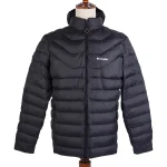 نمای رو به رو کاپشن فنری کلمبیا رنگ مشکی کد ۲۶۸۶