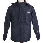 نمای رو به رو کاپشن کلمبیا رنگ سورمه‌ای