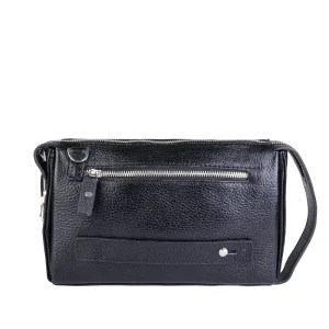 نمای رو به رو کیف دستی چرم مردانه ۱۰۹