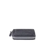 نمای جلو جاکارتی چرم طبیعی مردانه