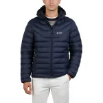 نمای رو به رو تن‌پوش کاپشن سورمه‌ای کلمبیا 2686