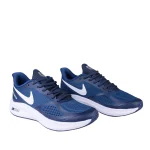 نمای بغل کتانی نایک مردانه مدل استراکچر سورمه‌ای