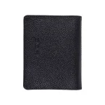 نمای بالا جاکارتی چرم فلوتر مشکی