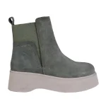 نمای بغل بوت تمام جیر کد ۴ رنگ سبز