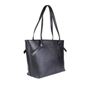 نمای بغل کیف چرم زنانه ۵۳۴ با بند بلند