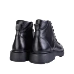 نمای پشت بوت چرم بندی زنانه کد ۴۰۲