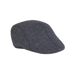 نمای رو به رو کلاه باراتا مردانه ذغالی