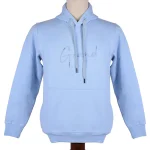 نمای رو به رو هودی یونیسکس grand رنگ آبی روشن