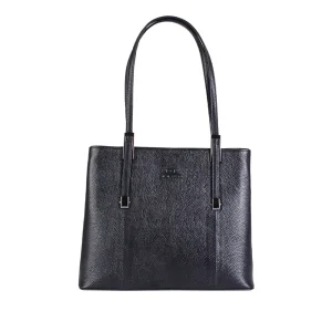 نمای رو به رو کیف دوشی چرم زنانه کد ۴۱۲