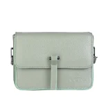 نمای رو به رو کیف چرم زنانه ۴۲۶ رنگ سبز