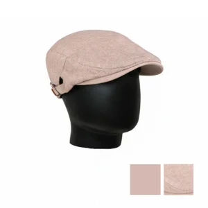 نمای رو به رو تن‌پوش کلاه باراتا مردانه رنگ نسکافه‌ای