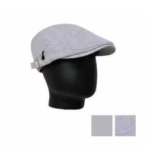 نمای رو به رو تن‌پوش کلاه باراتا طوسی روشن