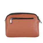 نمای پشت کیف چرم زنانه ۷۰۷ رنگ عسلی