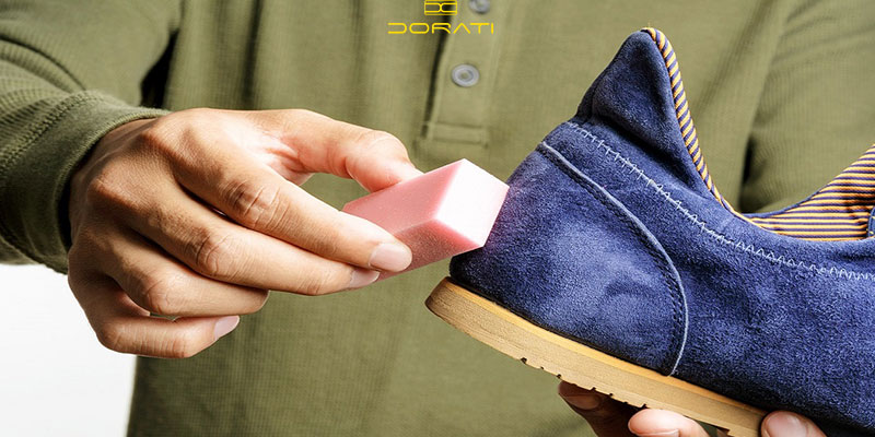 ابزار و وسایل مورد نیاز برای تمیز کردن کفش جیر در خانه