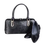 نمای رو به رو ست کیف ۲۱۹ و کفش ۲۰۴۰ چرم لیزارد زنانه