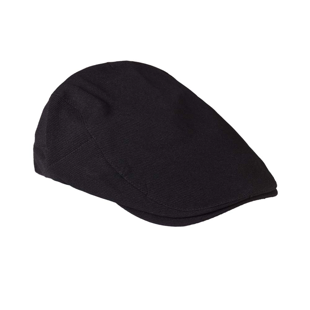 black-barata-polyester-hat-1 نمای رو به رو کلاه باراتا مشکی مردانه