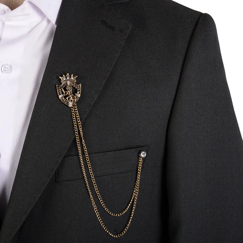 coat-chain-co12-1 نمای رو به رو از روزت سینه زنجیری co12