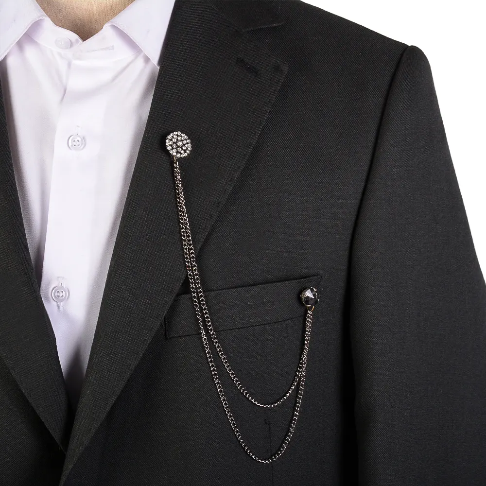 coat-chain-co13-1 نمای رو به رو از روزت سینه زنجیری co13
