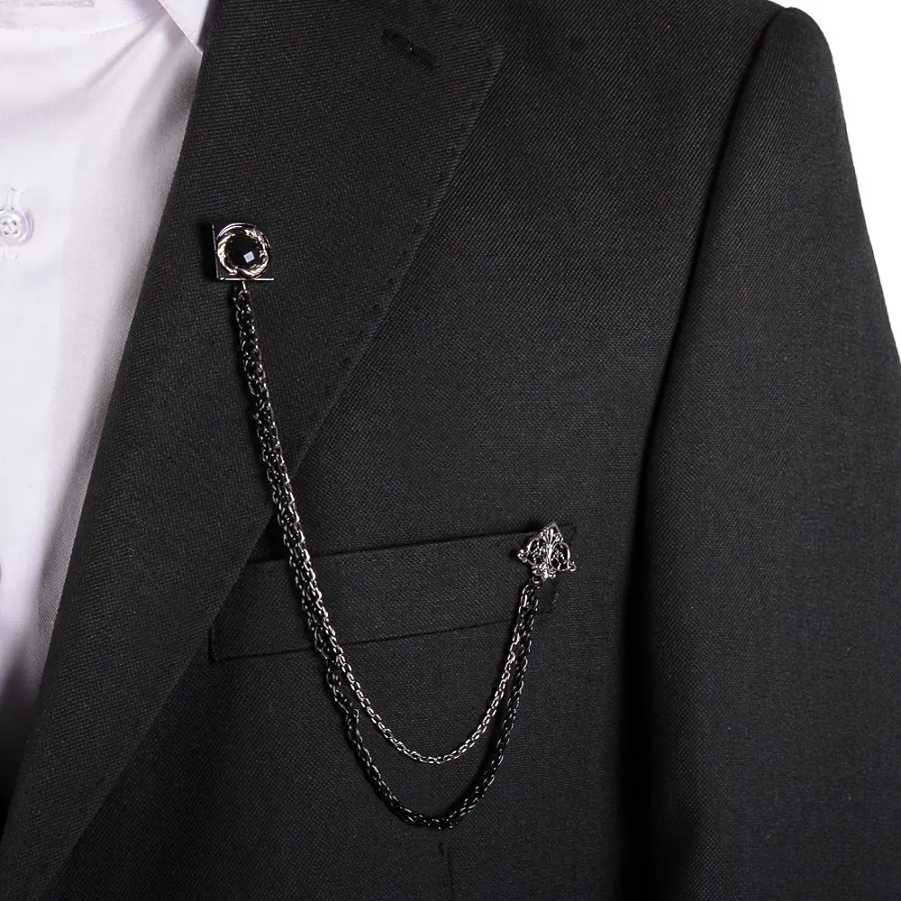 coat-chain-co14-1 نمای رو به رو از روزت سینه زنجیری co14