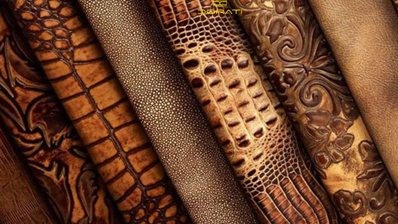 انواع چرم طبیعی بر اساس نوع پوست حیوان