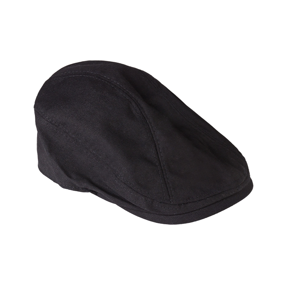 black--barata-hat-1 نمای رو به رو کلاه باراتا مردانه مشکی تابستانی